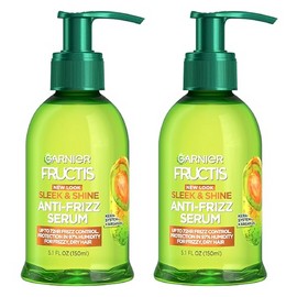 Garnier Fructis Sleek & Shine Anti-Frizz Serum for Frizzy Dry Hair Argan Oil