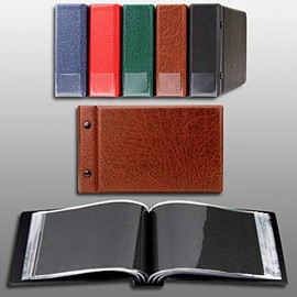 Prophila Collection kleines Postkarten- und Briefe-Album braun