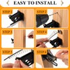 Hotop Self Locking Gate Gravity Latch Stainless Steel Spring Loaded