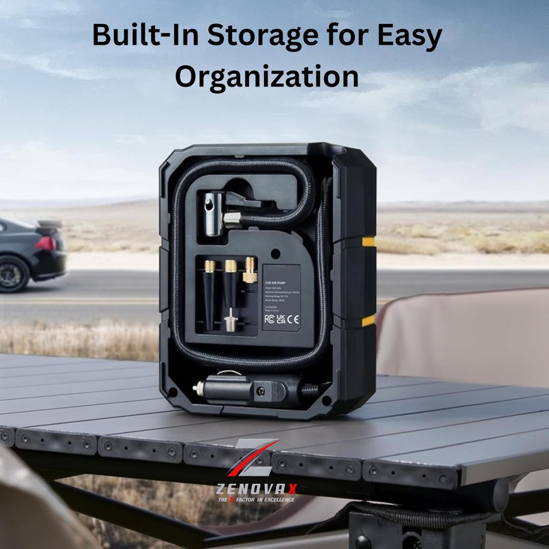 Tyre Inflator Air Compressor 12V DC, Digital Car Tyre Pump