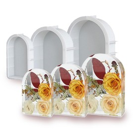BIGEBO Arch Resin Silicone Molds, Large Resin Mold for Flower Preservation Home Wedding Decor