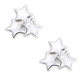 Laimons Women'S-Studs Star in Shiny 925 Sterling Silver