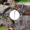 Yiliaw Grappling Hook with Rope, 50FT Nylon Rope, Stainless Steel