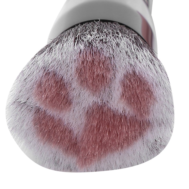 2pcs Makeup Brush Soft Hair Foundation Contour Powder Cat Claw