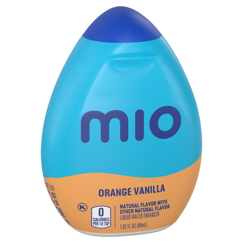 Mio Vitamins Liquid Water Enhancer, Orange Vanilla, 1.62 FL OZ.