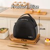Taoluwin Insulated Lunch Bag, Semi-Circle Thermal Lunch Tote Bag with
