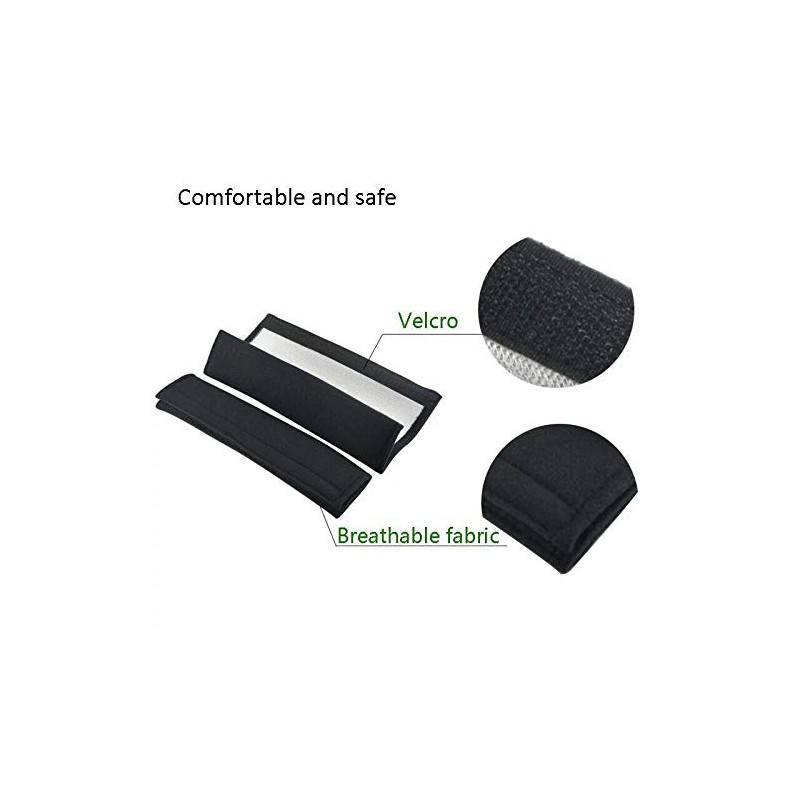 Racing Style Seat Belt Pads. Pair Supplied. Ka Fiesta Focus