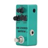 Overdrive Effect Pedal with Drive Level Tone Control Knobs Aluminum