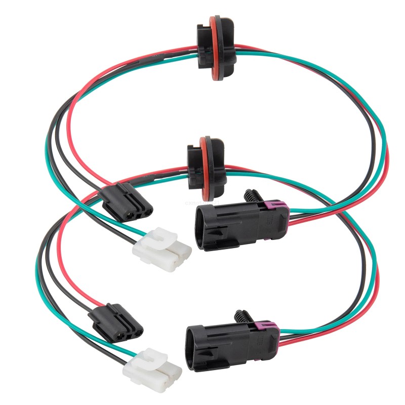 RED WOLF Replace For Ram 1500 2500 Headlight Lamp Wire