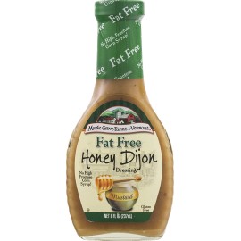 Maple Grove Farms Fat Free Honey Dijon Dressing, 8 Ounce