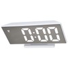 Digital Alarm Clock LED Mirror Screen USB Charging Automatic Dimming