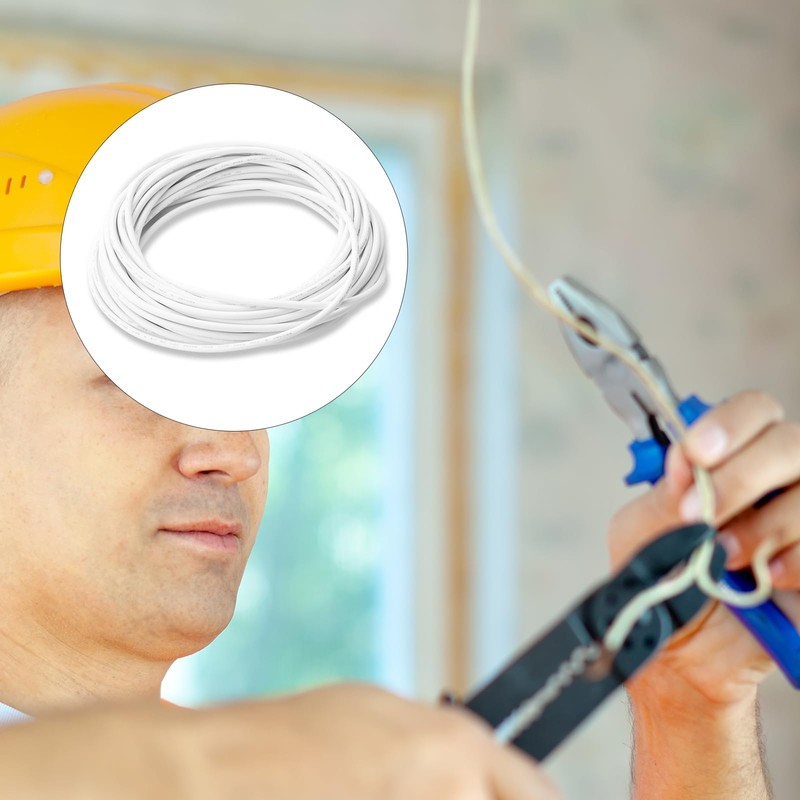 10 Metres White Two-Conductor Cable 24AWG Cable Power Cable 2
