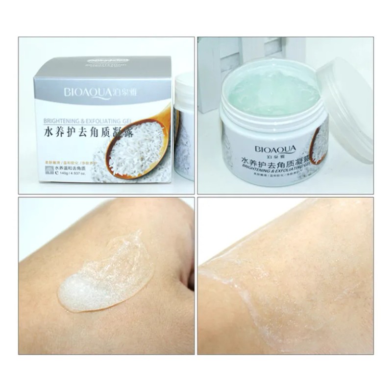 Limpiador Facial Natural Bioaqua Y Exfoliante Facial