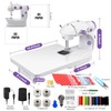 Mini Sewing Machine for Beginners – Portable Dual Powered Sewing