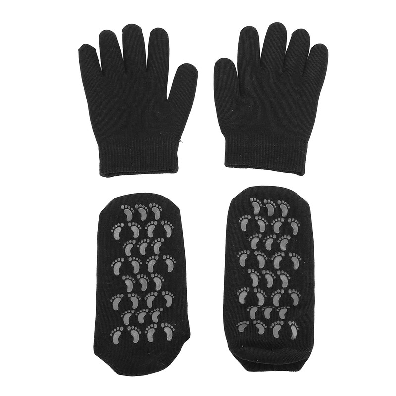 Gel Gloves Socks Set Moisturizing Soft Essential Oil Gloves Socks
