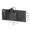 AMOZIFY 3-Pocket Organizer, Mouse Holder for Laptop Stick on –