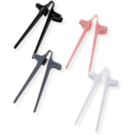4 pcs Finger Chopsticks for Snacking, Multicolor Reusable Gamer Chopsticks, Snack Tongs, Chip Grabber for The Ultimate Gaming Experience, Perfect Snack Chopsticks - The Christmas Gift