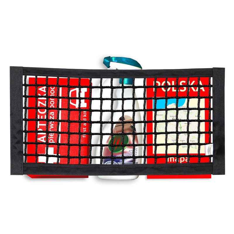 TrunkExpert, Universal Car Boot Mesh Bag with Velcro 20cm x