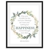 Irish Blessing Wall Art Decor Print, May Your Troubles Be