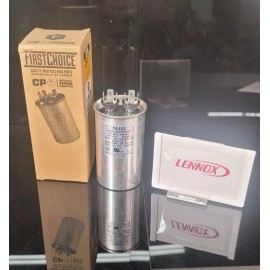 First Choise Run Capacitor, 30 MFD, 440V, Round Lennox For Pools and HVAC Systems