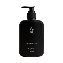 ROUH Imperial Oud Body & Hand Lotion 300ml – Luxury Unisex Moisturising Cream with Amber Notes – Deeply Hydrating, Non-Greasy Formula for Smooth, Soft & Radiant Skin