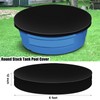 6 ft Plastic Round Oxford Cloth Pool Cover Protector -