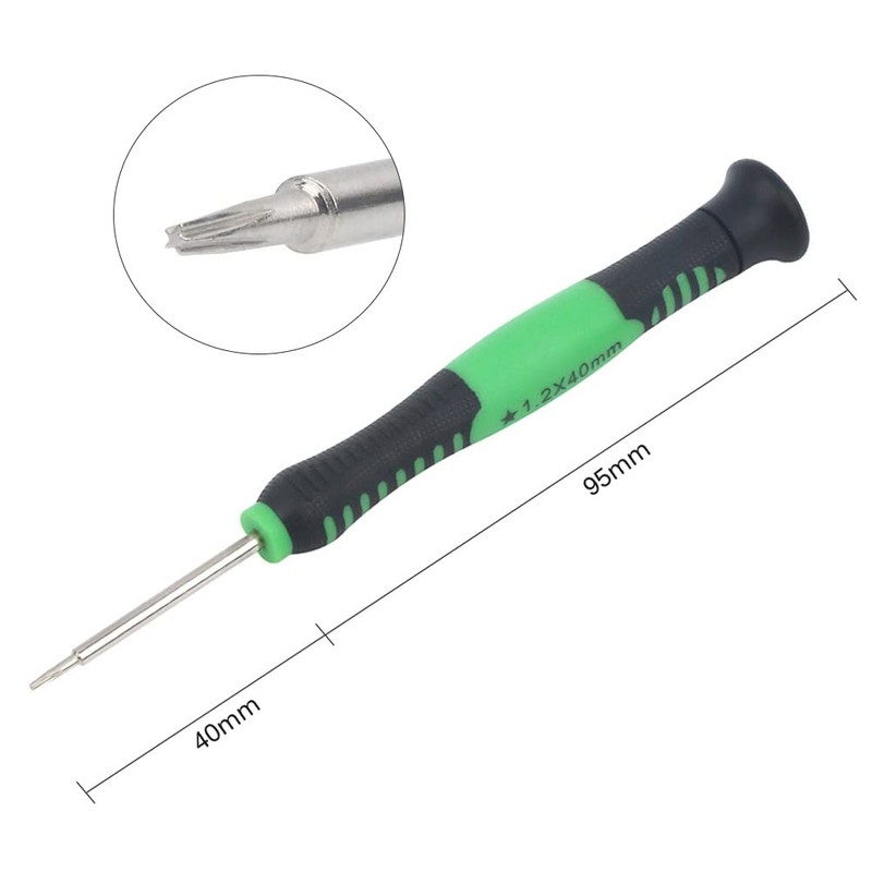 4pcs 1.2mm P5 Pentalobe Screwdriver Rubber Feet with 10 Screws