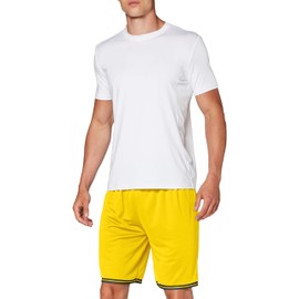 JAKO Center 2.0 Men's Shorts, Black/White, XXL, 4450