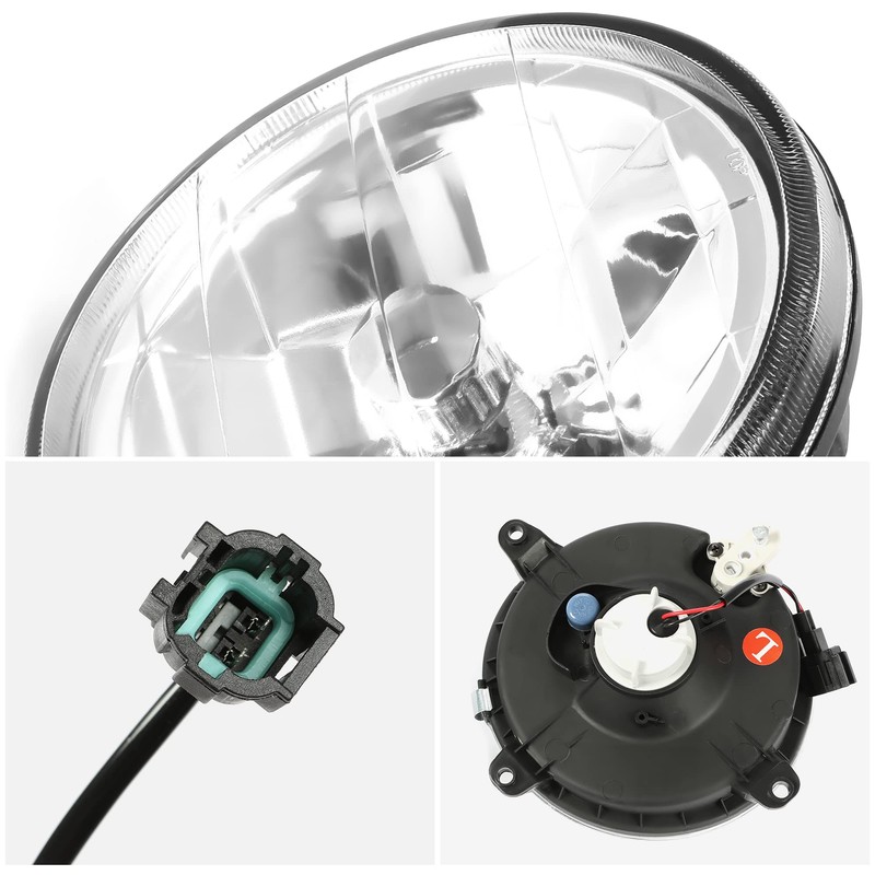 Kojem Fog Lights Lamps Pair w/Bulbs Compatible with 2002-2003 Subaru