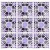10Pcs set Imitation Ceramic Tile Wall Sticker Waterproof SelfAdhesive Wallpaper