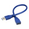RIITOP Short USB 3.0 Extension Cable USB-A Extender Male to