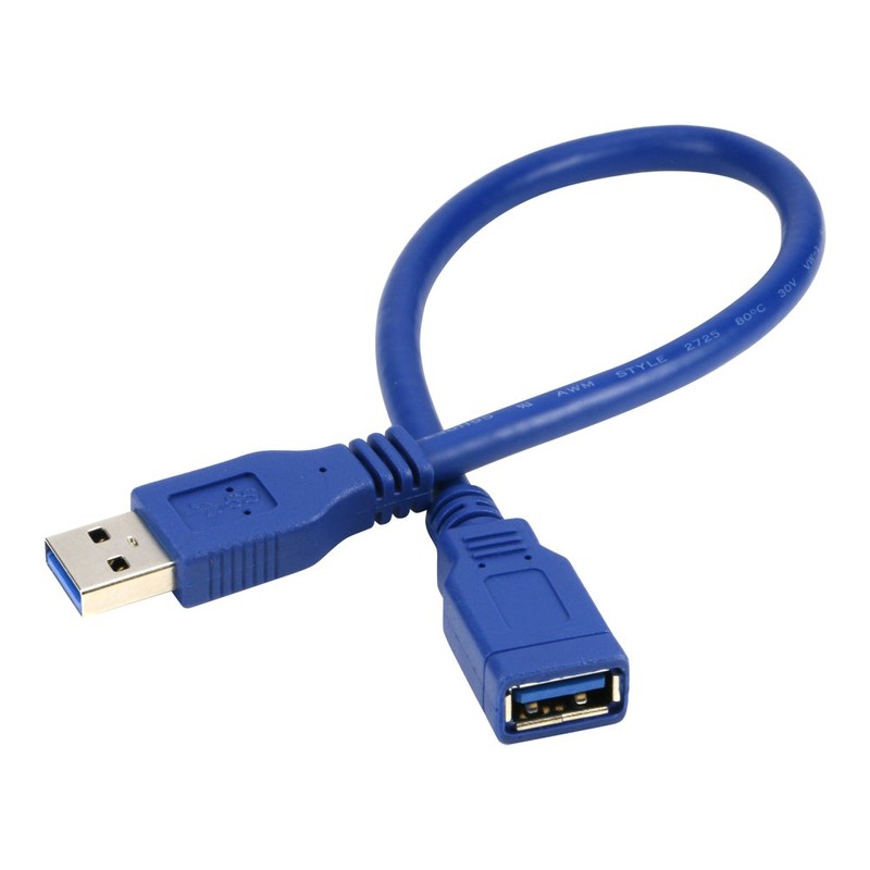 RIITOP Short USB 3.0 Extension Cable USB-A Extender Male to