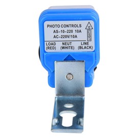 Mini Twilight Switch - Twilight Sensor Light Sensor - Automatic Light Control Sensor for Outdoor Use with Light Switch AC 12V/24V/110V/220V 10A (220V)