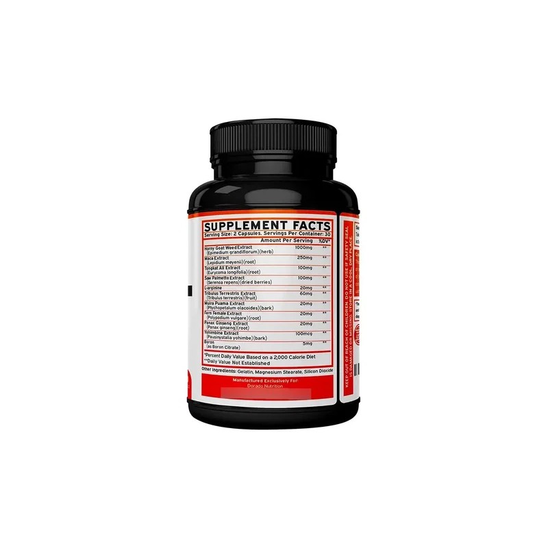 Cápsulas Nutricionales Herbales Epimedium Con Maca