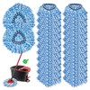 KLEEN HANDLER Microfiber Spin Mop Replacement Head Refills | Compatible