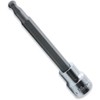 Koken 3/8 (9.5 mm) SQ. Hex Bit Socket (Ball Point), Total Length: 4.7 inches (120 mm), 0.2 inches (6 mm), 3011M.120-6