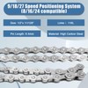 21/24/27 Speed Bike Chain, Bicycle Mountain Bike Chain, 116 Links