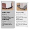 Sebami Guardapolvo para Puerta, Cubre Polvo para Puerta, 100cm Tope