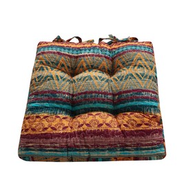 Greenland Home Triple-Cushioned 18x18-inch Chair Pad - Seat Cushion, Single, Southwest