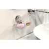 Modern Sleek Chrome Plated Luxury Soap Holder | Powerful Suction