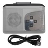 Portable Cassette Player ABS Cassette to MP3 Converter AM FM
