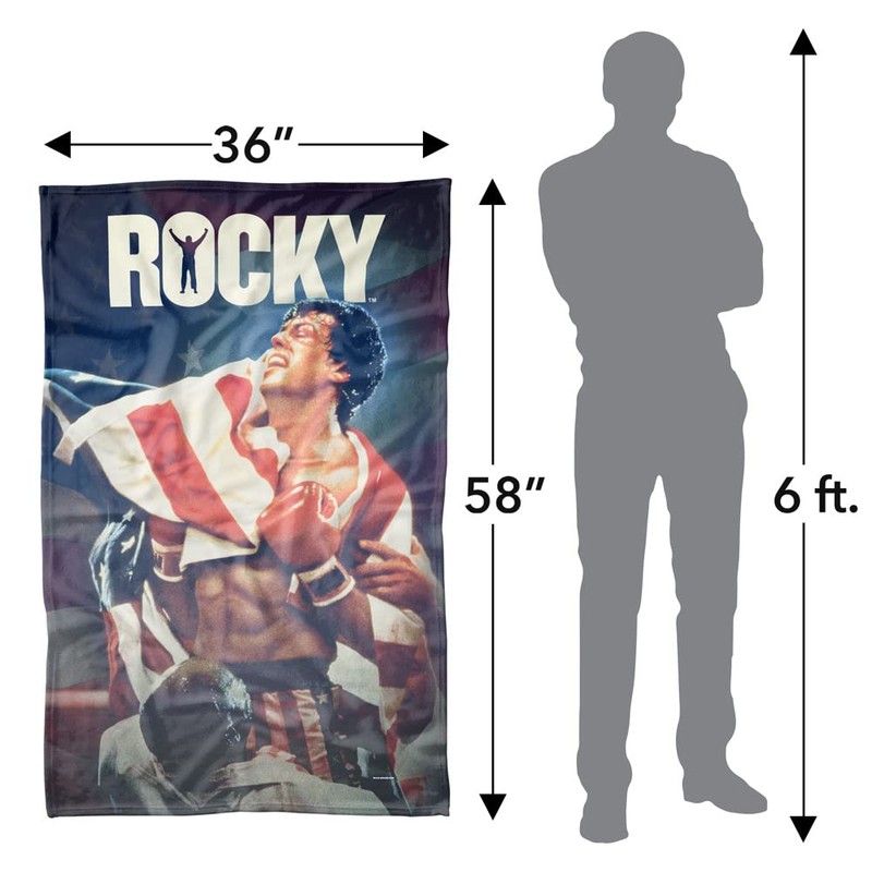Trevco Rocky Raise Up Fleece Blanket (36x58)