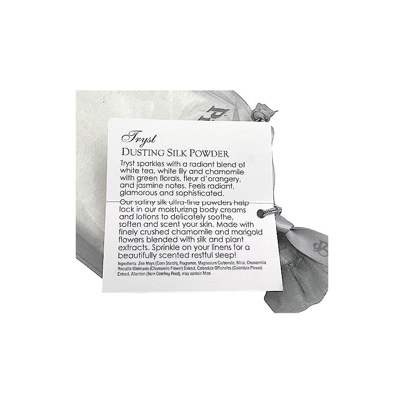 Lady Primrose Tryst Diamond Dusting Silk Pouch