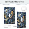 MUZUMU Bird with Blue Flower Light Switch Covers 1 Gang