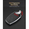 SANRILY 4 Button Key Fob Cover for Lincoln Continental MKC