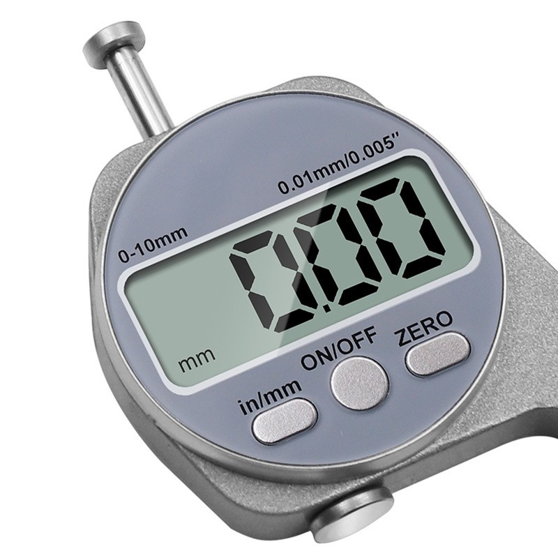 Digital Thickness Gauge LCD Display Electronic Caliper Measuring Tool 0-10mm
