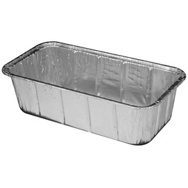 Handi-Foil 2 lb. Aluminum Foil Loaf Pan - Disposable Bread Containers (Pack of 25)