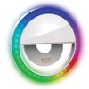 Bower WA-RGB250 RGB Clip-On Selfie LED Ring Light for Smartphones,