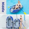 BESTHLS Inflatable Boat Float Raft for Swimming Pool and Lake