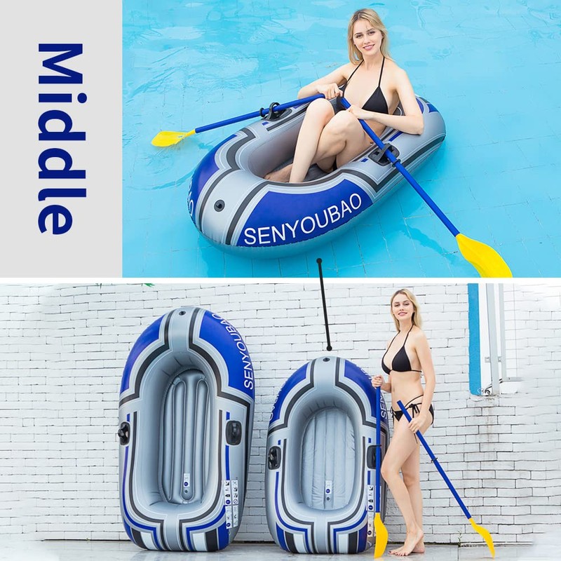 BESTHLS Inflatable Boat Float Raft for Swimming Pool and Lake